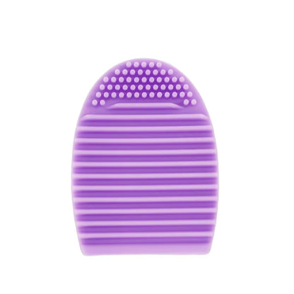 Hot Sale Portable Deep Cleaning for All Size Beauty Makeup Brush Makeup Brush Cleaning Mat Silicone Makeup Brush Cleaning Egg
