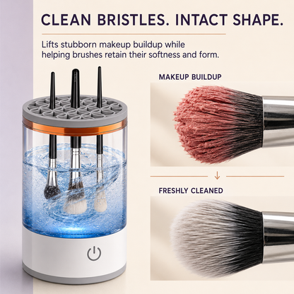 BrushSpa Pro™ 3-in-1 Electric Makeup Brush Cleaner
