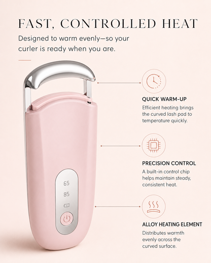 LuxeCurl™ Heated Eyelash Curler