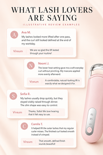LuxeCurl™ Heated Eyelash Curler